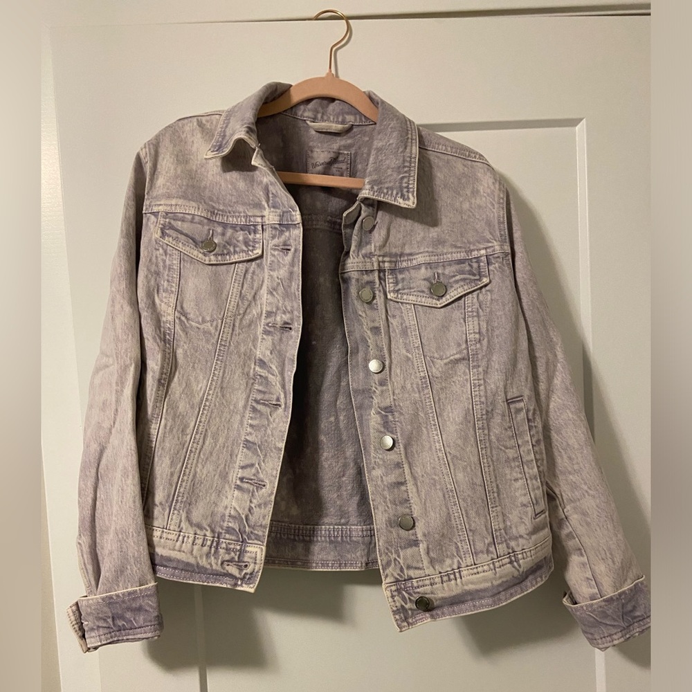 Universal Thread Purple Jean Jacket